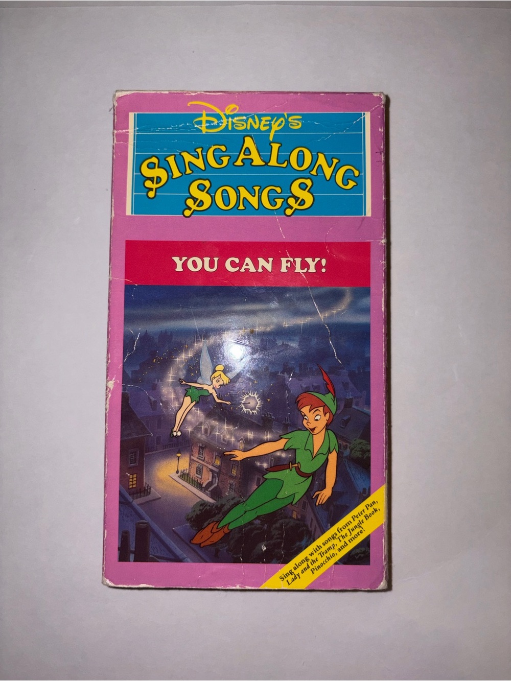 Disney Peter Pan Sing Along Songs VHS